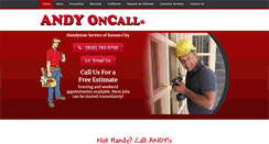 Desktop Screenshot of andyoncallkc.com